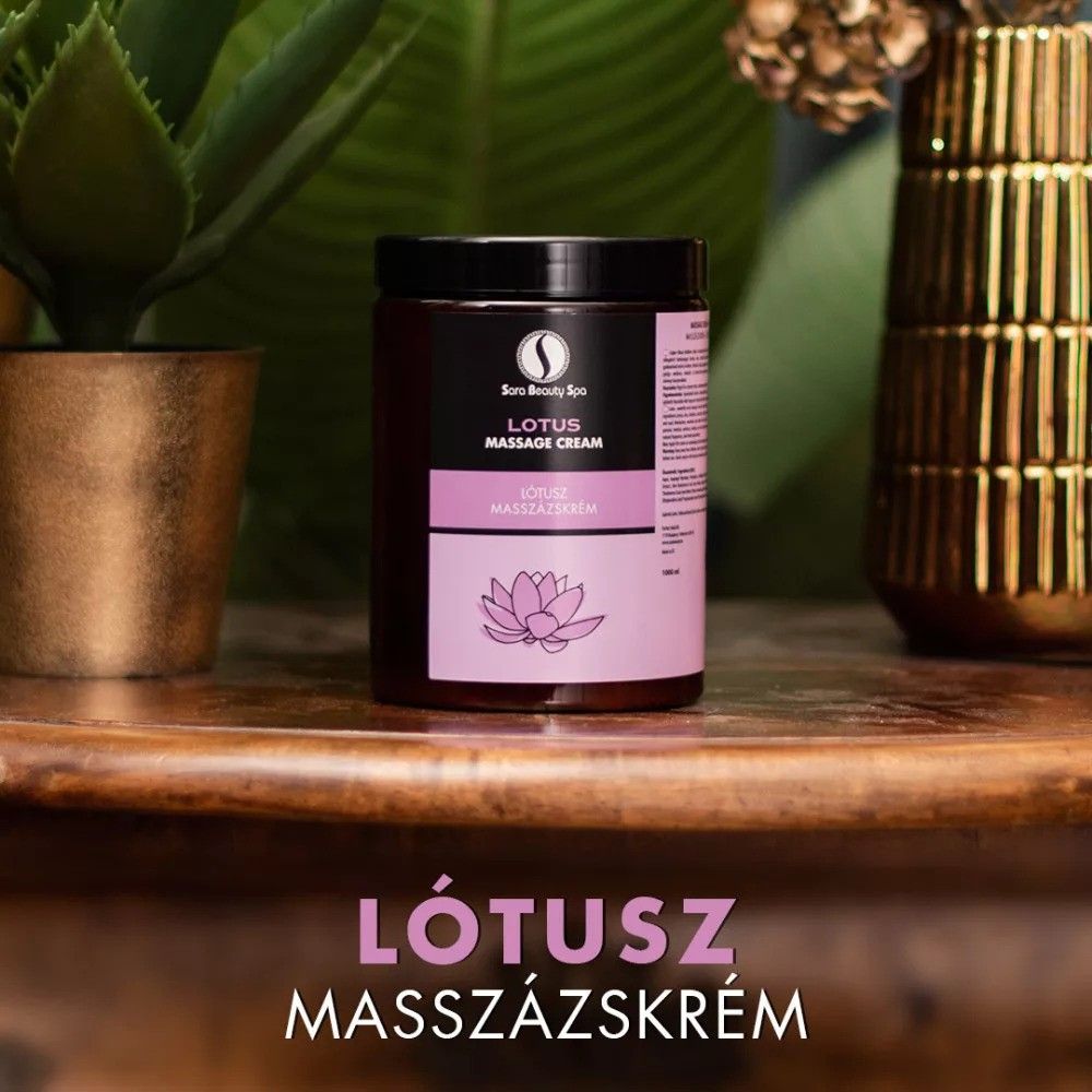 S.B. Masszázskrém - Lótusz 1000 ml