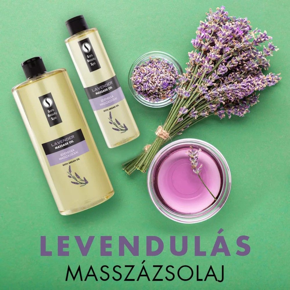 S.B. Masszázs olaj- levendula -250 ml, 1000ml