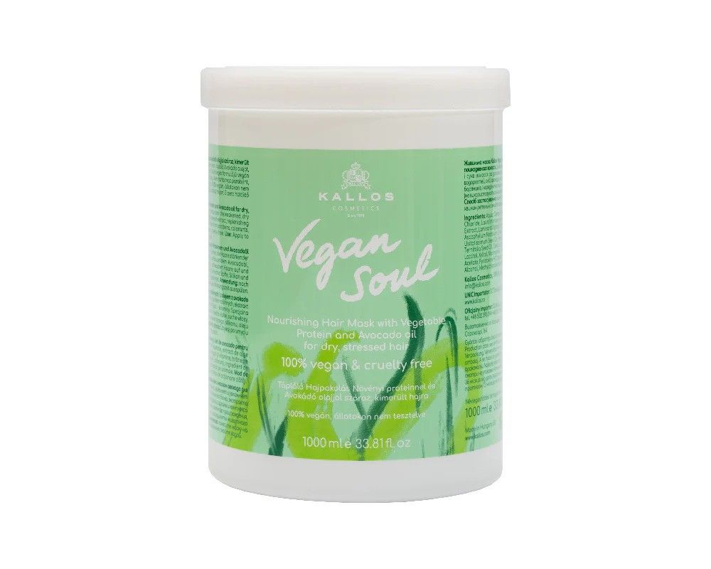 Kallos- Vegan Tápláló pakolás 1000 ml