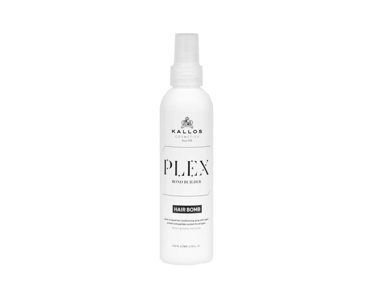 Kallos - PLEX kötésépítő - Hair bomb 200 ml