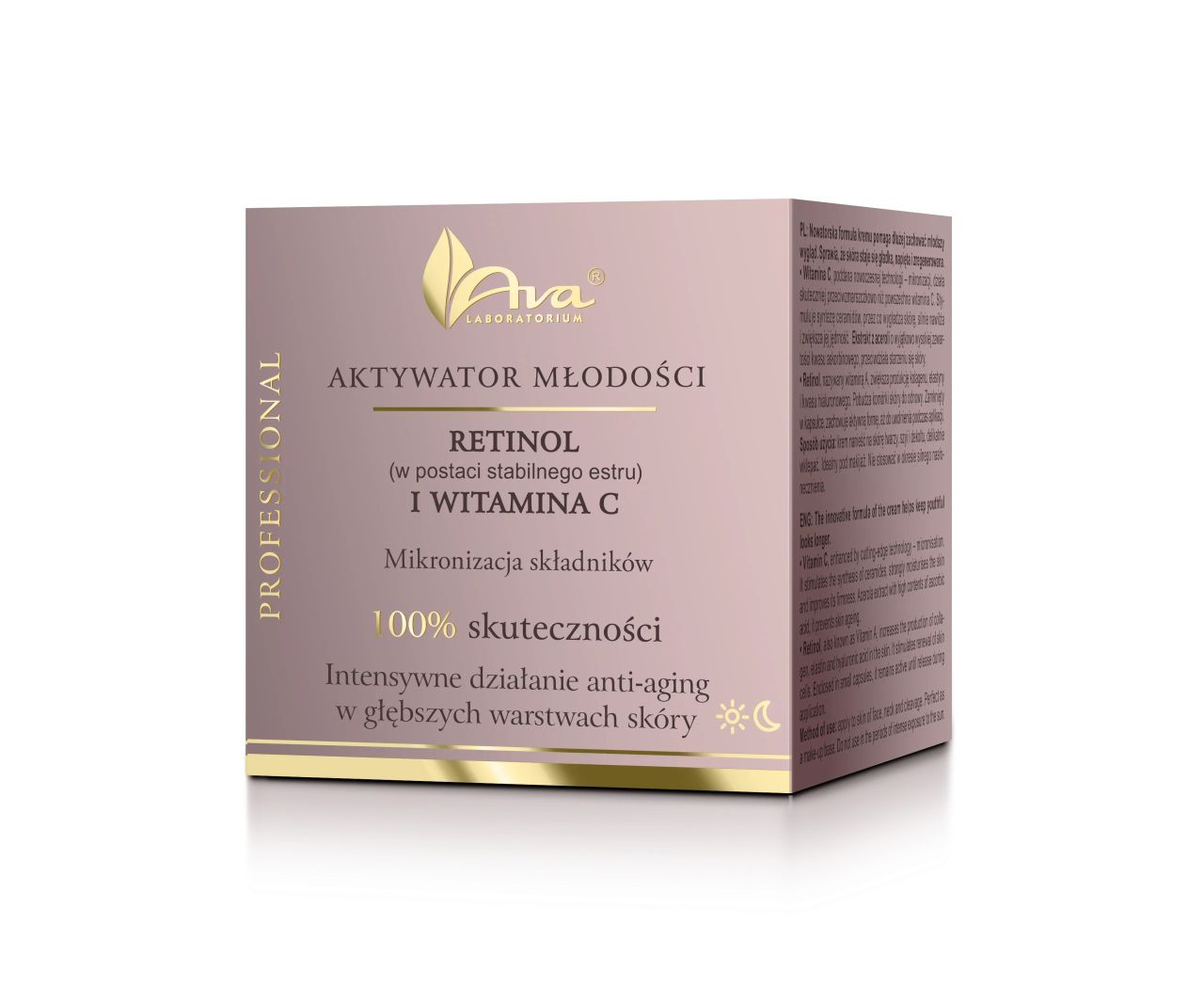 AVA - Fiatalság aktivátor Retinol + C vitaminnal arckrém 50 ml AVA - Fiatalság aktivátor Retinol + C vitaminnal arckrém 50 ml