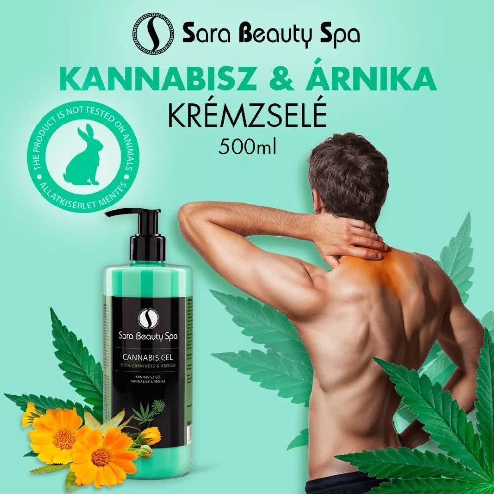 Kannabis és árnika - krémzselé 250 ml,500 ml