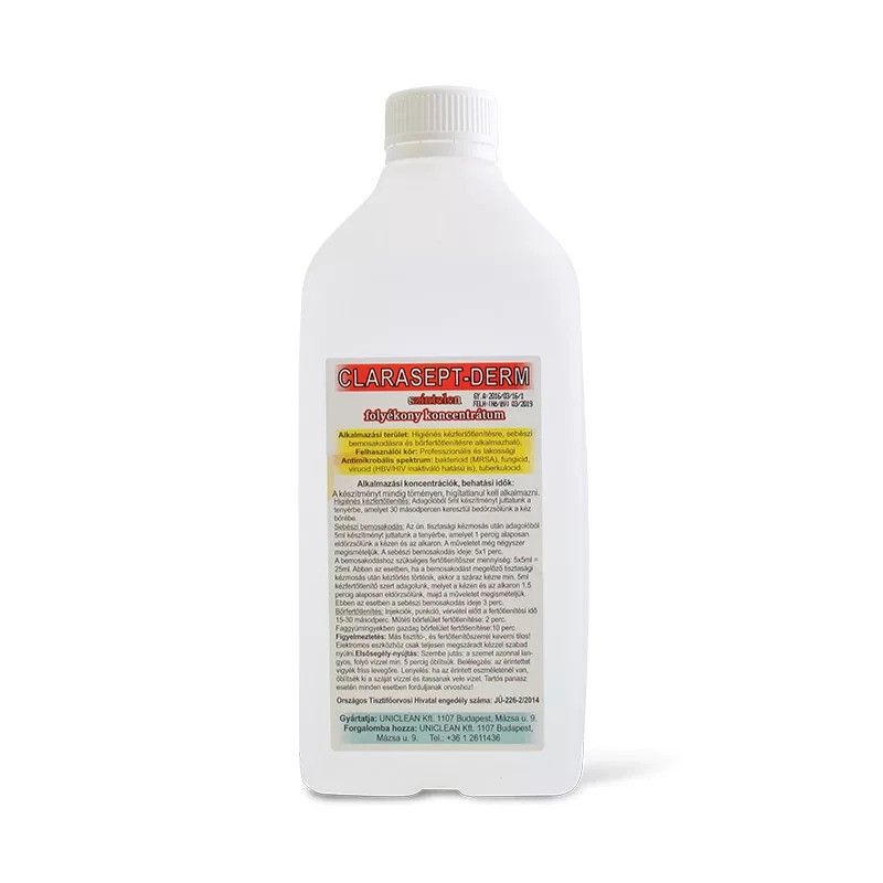 Clarasept DERM - Bőrfertőtlenítő - 1000 ml, 250 ml